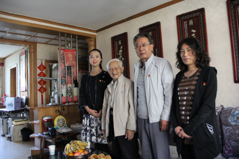 中共青海省第三建筑工程有限公司支部委員會開展“走訪慰問暖人心，紅色精神永傳承”活動